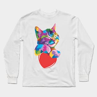 Kitty Love Long Sleeve T-Shirt